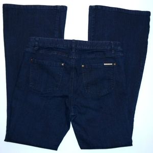 MICHAEL KORS Mid Rise Flare Leg denim jeans size 8